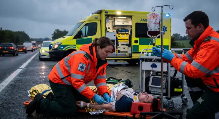 prehospital blood transfusion