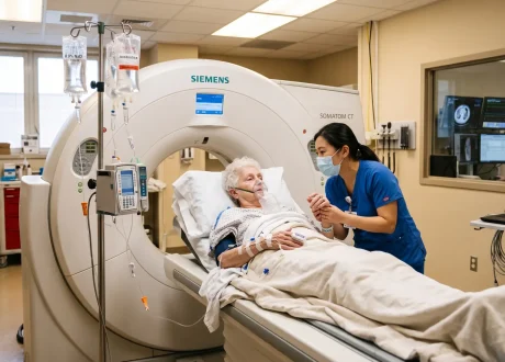 elderly and CT