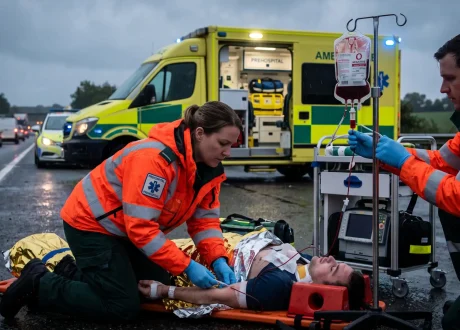 prehospital blood transfusion