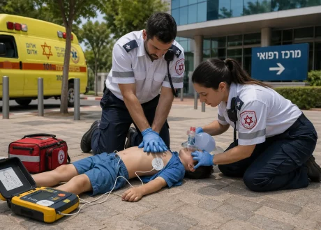 החייאת ילד מחוץ לבית חולים